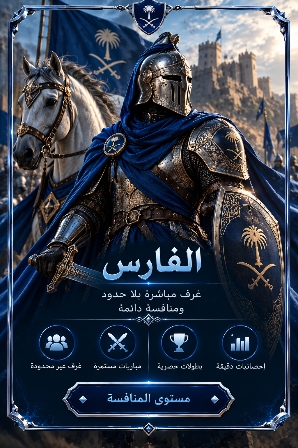 بطاقة رتبة الفارس